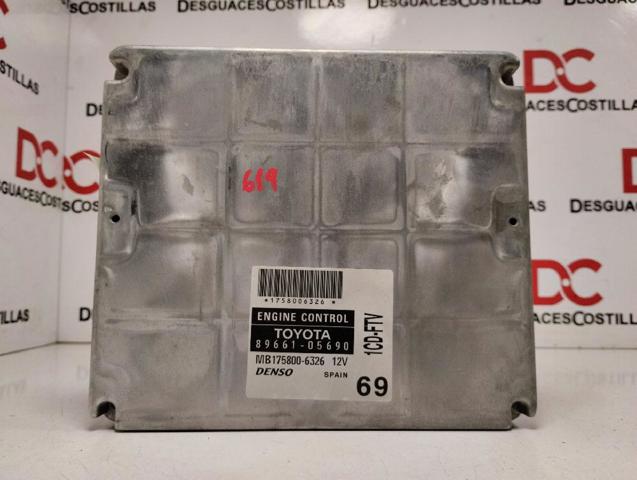 8966105690 TOYOTA Unidad de control del motor (ECU)  disponible Vigo