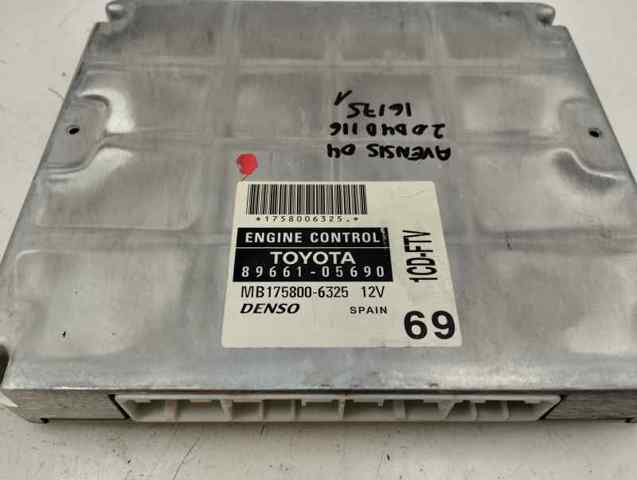 TOYOTA 8966105690 ECU comprar Pamplona