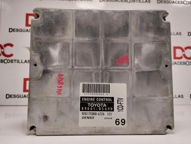TOYOTA 8966105690 Unidad de control del motor (ECU)  comprar en Albacete