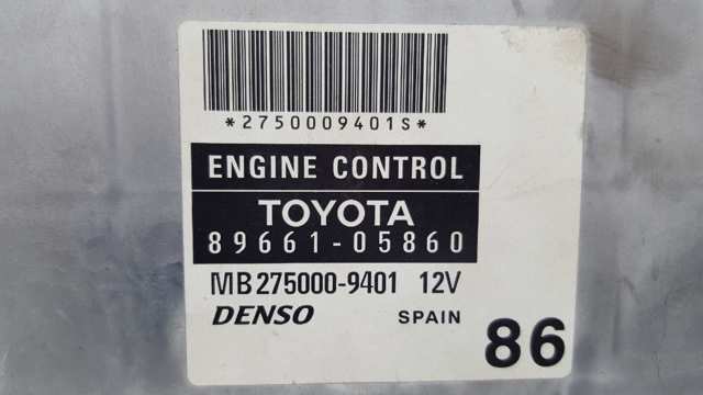 8966105860 Unidad de control del motor (ECU)  comprar en Reus