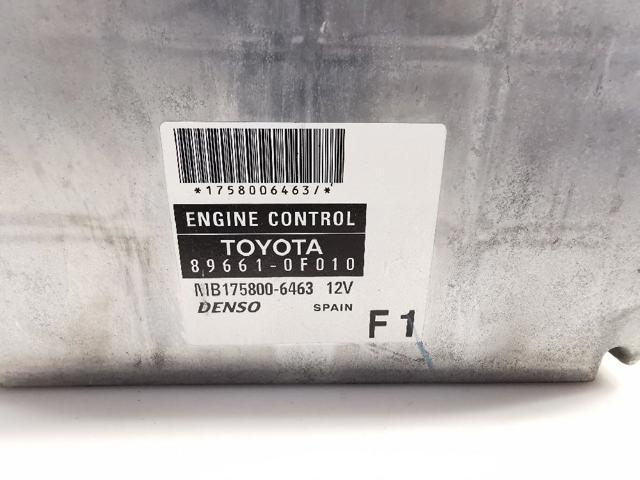 TOYOTA 896610F010 Unidad de control del motor (ECU)  disponible Valladolid