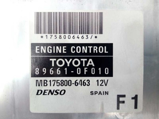 896610F010 TOYOTA Unidad de control del motor (ECU)  comprar en Jaén