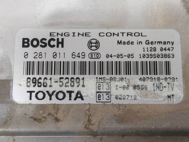 8966152891 Toyota