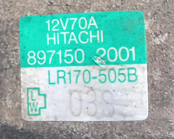 8971502001 OPEL Alternador  comprar en Lleida