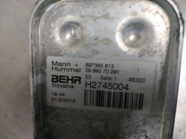 Portafiltro de aceite 897385813 OPEL