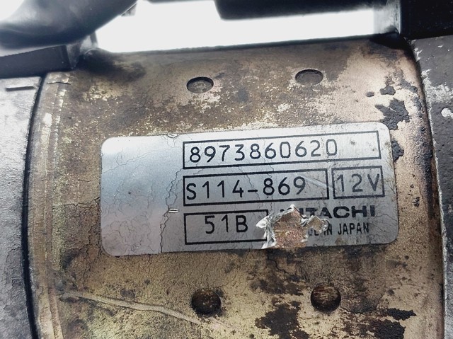 OPEL 8973860620 Motor de arranque  en stock Salamanca