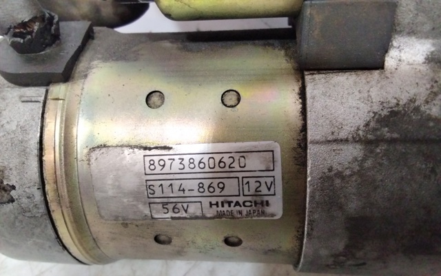 8973860620 Motor de arranque  en stock Castellón