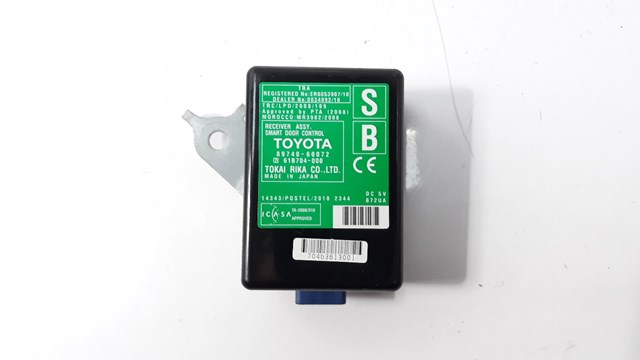 Sensor de entrada sin llave de puerta (receptor de llave) 8974060072 Toyota
