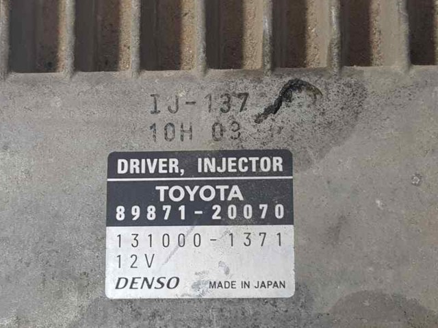 TOYOTA 8987120070 Módulo de control de inyección de combustible (ECU) comprar Barcelona