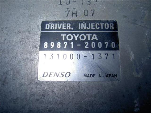 TOYOTA 8987120070 Módulo de control de inyección de combustible (ECU)  en stock Terrassa