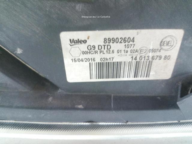 FIAT 89902604 Faro derecho comprar Tarragona