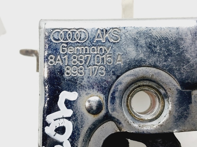 Cerradura de puerta delantera izquierda Audi 80 89, 89Q, 8A