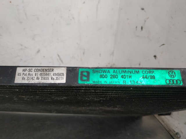 8D0260401H Condensador de aire acondicionado  comprar en Zaragoza