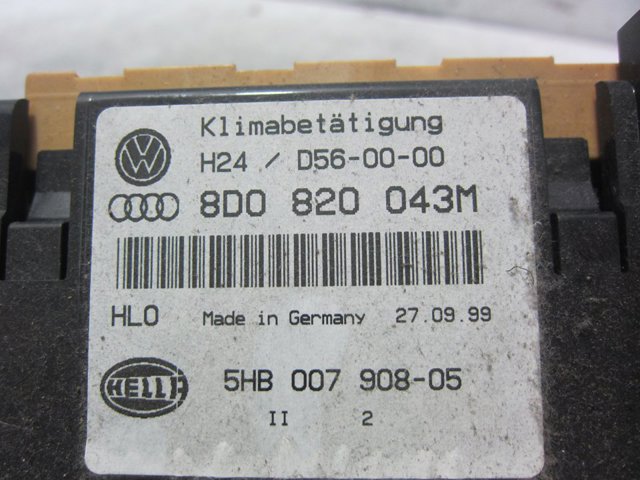 8D0820043M VAG Unidad de control aire acondicionado comprar Alcalá