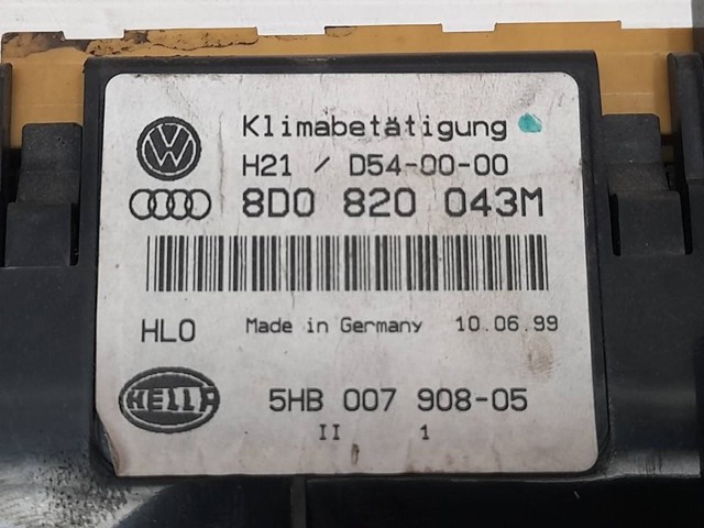 VAG 8D0820043M Módulo de modos de calefacción/aire acondicionado  comprar en Albacete