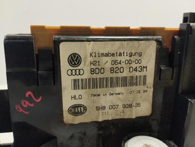 8D0820043M Módulo de modos de calefacción/aire acondicionado  comprar en Pontevedra