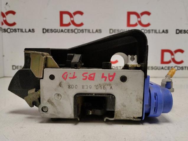 8D0839016A VAG Cerradura de la puerta trasera derecha  en stock Gandía