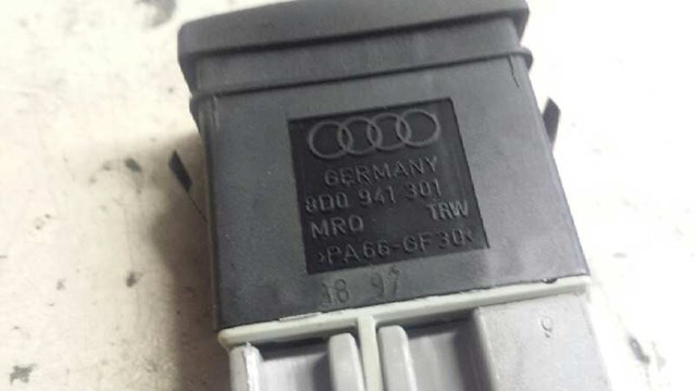 Botón de elemento de regulación, regulación del alcance de faros 8D0941301 VAG/Audi
