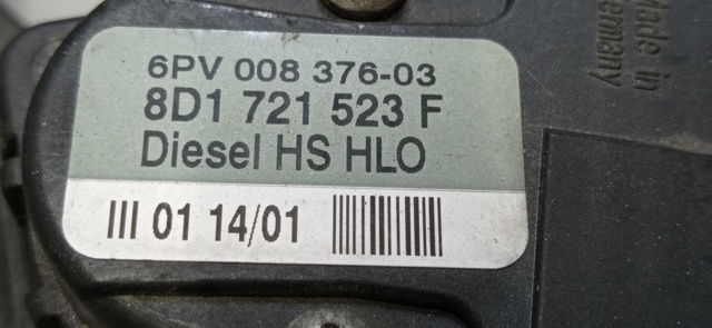 8D1721523F VAG Pedal del acelerador  comprar en Jaén