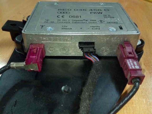 Amplificador de la antena para audi a6 (4f2,4f2) (2004-2011) 3.0 tdi quattro bmk 8E0035456C
