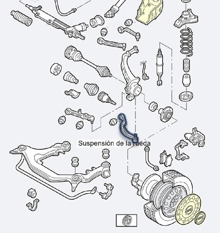 VAG 8E0407693AG Brazo inferior izquierdo de la suspensión delantera  en stock Terrassa