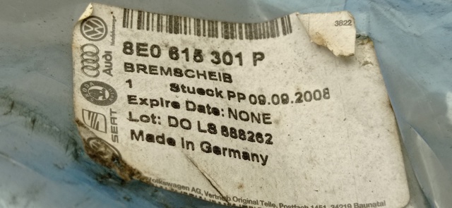 Disco de freno Audi A8  (4D2, 4D8)