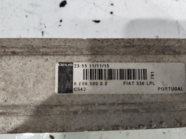Turbo intercooler 8E0650000 FIAT