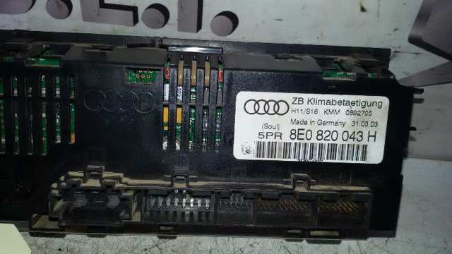 8E0820043 Módulo de modos de calefacción/aire acondicionado  comprar en Pontevedra