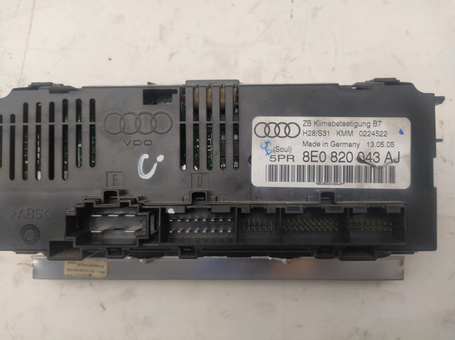 8E0820043AJ VAG Unidad de control aire acondicionado  en stock Huelva