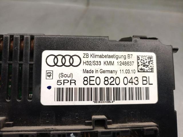 8E0820043BL VAG Unidad de control aire acondicionado comprar Madrid