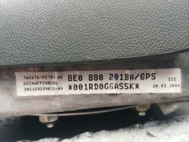 Airbag delantero izquierdo para audi a4 (8e2,8e2) (2000-2005) 8E0880201BA