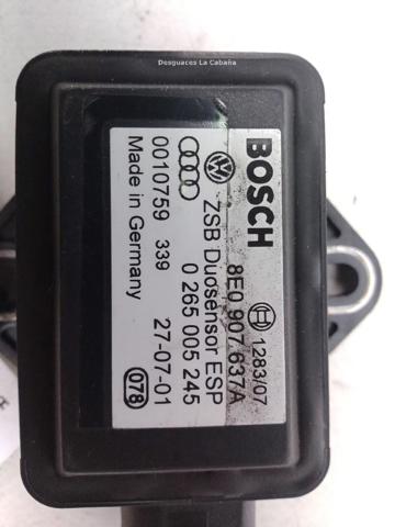 8E0907637A VAG Sensor de aceleración lateral (ESP)  comprar en Lleida