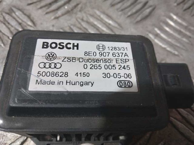 8E0907637A VAG Sensor de aceleración lateral (ESP)  comprar en Jaén