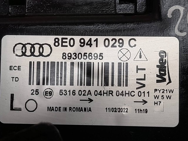 8E0941029C Faro izquierdo  comprar en Pontevedra