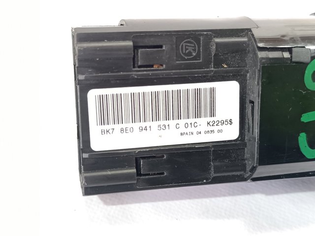 8E0941531C Interruptor de luces en el tablero  en stock Castellón