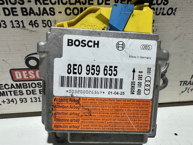 8E0959655 Módulo de control de airbag comprar Girona