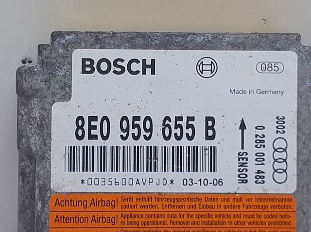 8E0959655B VAG Módulo de control de airbag  en stock Gandía
