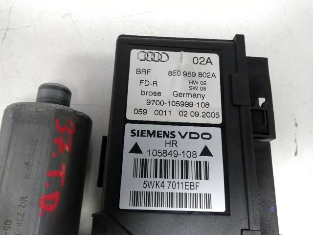 8E0959802A VAG Motor del elevalunas de la puerta trasera derecha  en stock Córdoba