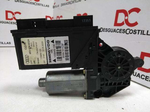 VAG 8E0959802A Motor del elevalunas de la puerta trasera derecha  en stock Terrassa