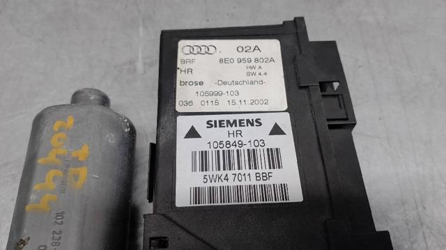 8E0959802A VAG Motor del elevalunas de la puerta trasera derecha comprar Bilbao