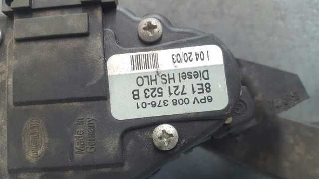 Potenciómetro pedal acelerador 8E1721523B VAG
