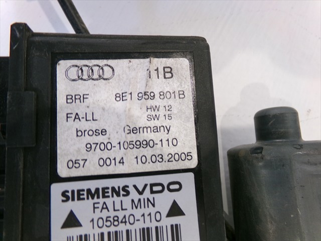 8E1959801B VAG Motor del elevalunas de la puerta delantera izquierda  comprar en Lleida