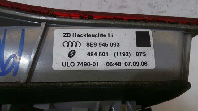 8E9945093 VAG Piloto trasero interior izquierdo comprar Bilbao