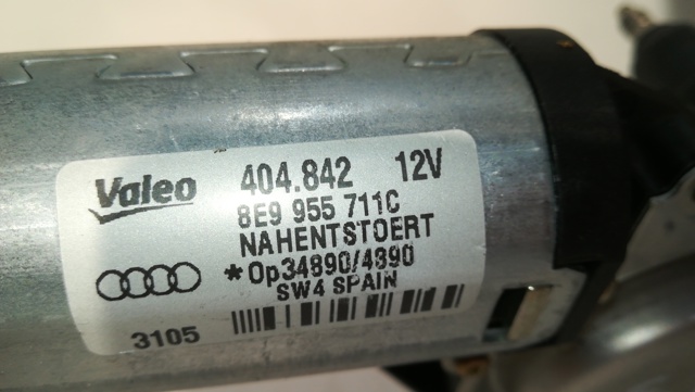 VAG 8E9955711C Motor del limpiaparabrisas trasero  comprar en Ponferrada