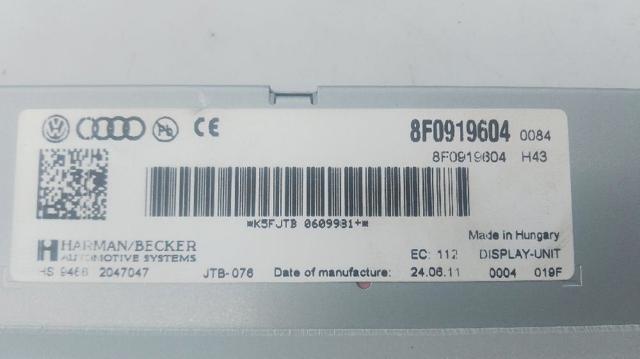 8F0919604 VAG Pantalla  en stock Córdoba