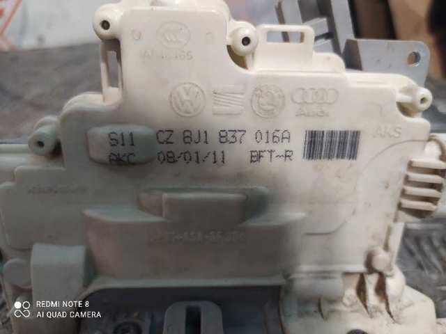 8J1837016A PORSCHE Cerradura de puerta delantera derecha comprar Alcalá