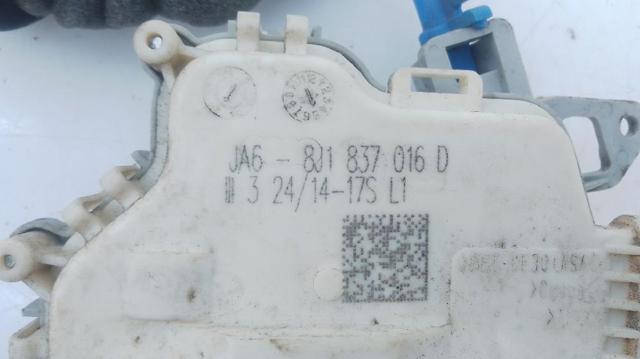8J1837016D VAG Cerradura de puerta delantera derecha comprar Bilbao