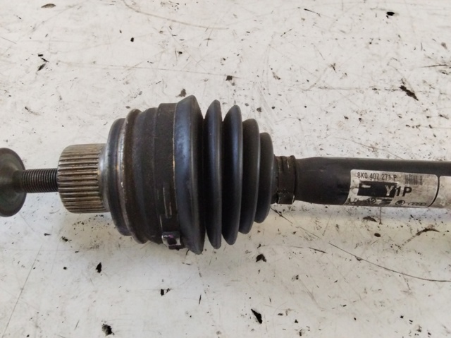 Semieje delantero 8K0407271P VAG