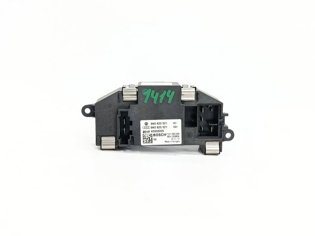 Resitencia, ventilador habitáculo 8K0820521 VAG