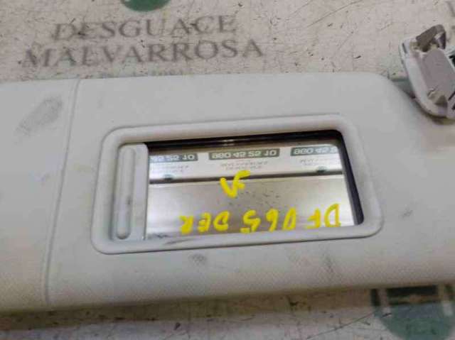 Precio del repuesto Visera parasol A5  hatchback